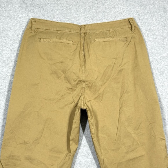 J Crew Pants Womens 32 Tall 32T Chino Lightweight Stretch Straight Tan Brown NWT - Picture 8 of 14